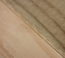 the smooth finish of dressed treated pine timber